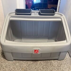 Step2 Gray Toy Storage Bin